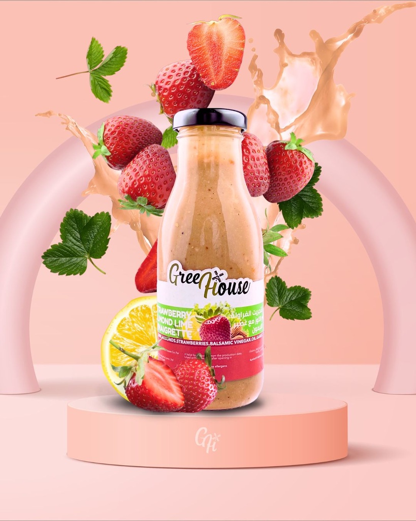 Strawberry Almond Lime Vinaigrette