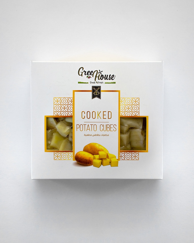 Cooked Potato Cubes